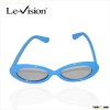 Circular passive polarized 3D glasses for kids with small size