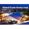 Large Moroccan Canopy Exhibition Tent  For Business Activity Sized 15m * 25m