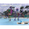 Toddlers Entertainment Flower Spray Park Equipment for Amusement Park