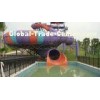 Fiberglass Water Park Equipment Super Bowl Water Slide with 19m Height and 2 Rider