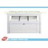 Presenting Goods Retail Display Tables With Open Drawer , Custom MDF Display