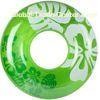 Plastic Inflatable Swim Ring For Adult Eco-friendly 0.18mm Thickness