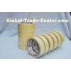 yellow Solvent Rubber Based Colored Masking Tape jumboo Roll , 80mic 140mic