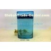 Mens Painted / Color Coated Empty Glass Perfume Bottles Flat Oval