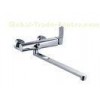 Long Spout Wall Mounted Shower Taps with One Handle and Brass divertor for