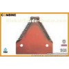 Combine Harvester Spare Parts Steel Knife section4A1026 (NH 42 365110) with 65Mn or T9