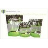 Bottom Gusset Pet Food Bags With Zipper 100g 250g 500g Green / Yellow