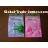Plastic Laminated Cosmetic Zipper Pouch Packaging For Facial Mask