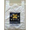 HDPE vest handle bags with printing