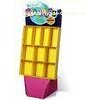 Durable 10 Cells POP Cardboard Displays Stand For Food Promotion With Colorful Graphics