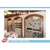 Little Cubicle Wood Display Cases MDF For Wine , Retail Wood Showcases