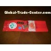 Eco Red Heat Seal Food Pouch Packaging Logo Printed OPP + CPP