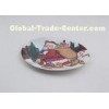 7x7 8x8 9x9 Inch Personalized Paper Plates / Disc With SGS / IOS / QS