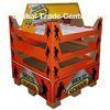 Red Corrugated Paper Cardboard Pallet Display storage rack for commodity in chainstore