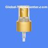 Pharmaceutical Mist Spray Pump , shiny gold finger mist sprayer 24/410 0.15ml/T