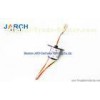 Miniature Flange Capsule Slip Ring / Electrical Slip Ring Connectors 6 Circuits