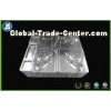 PET Clear clamshell blister packaging , soft packaging for food