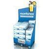 Recycable glossing retail shelving Cardboard Pallet Display Floor stands