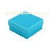 Blue Small Recycled Cardboard Gift Boxes , Matt Lamination