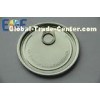 Round Gold Coating Easy Open Can Lids Food Grade For Tinplate Can