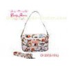 Cute Cartoon Owls Girls Messenger bags Kids Floral Canvas Bag OEM