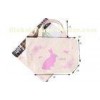 Cute Foldable Pattened Cloth travel Shopping Bag for commercial promotion