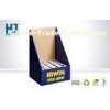 Fancy Corrugated Paper Counter Display Box for Retail , cardboard display stands