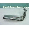 Precision SS201 / SS202 / SS303 Custom Exhaust Pipes For Motorcycles With Chrome Plated