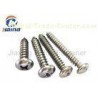 Stainless Steel Self Tapping Screws AISI 304 , Sharp Point Pan Head Framing Screws