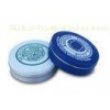 FDA Metal Round Tin Box packaging For Cream Mint / Candy Chewinggum Pack