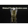 OEM hexagon clear acrylic cosmetic caps for acrylic / airless bottle
