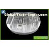PET Round Cosmetic Natural Plastic Packaging Tray , Transparent
