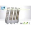 White supermarket Retail POP Cardboard Display For , exhibition display rack