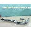 125CC Alumium Plated , Zinc Plating Custom Made Motorcycle Exhaust Pipe For Auto , AX100