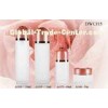 130ml 40ml Lotion Cosmetic Jars And Bottles Clear With MS / PP Cap