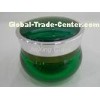 Dark Green Empty Glass Cosmetic Jars 80g Round Shape Jars For Ladies