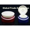 Blue , Red oval colored flip cosmetic bottle caps for PET / PE bottles