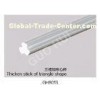 T5 Mill Finish Aluminium Curtain Rail for Vertical Window Blinds GB5237 EN755