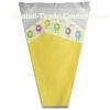 Floral Flower Wrapping Sleeves Plastic Triangle Bag with Gravure Printing