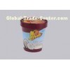 Heavy Duty Custom Printed Biodegradable Paper Cups Container With PP Lids