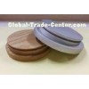 Modern Wooden Jar Lids Natural Solid Large Round Shape 97 x 21mm