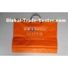 Die Cut Orange Soft Loop Handle Bag LDPE / PPE for Gift Packaging