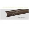 Custom Aluminium Extrusion Profiles For Soft Sheer Blind Coffee Color ISO9001:2008