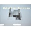 Slot Mill Finished 6063-T5 Aluminium Door Frames Profiles With Cutting