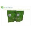 Green Tea Plastic Stand Up Pouches 500 Gram with Bottom Gusset