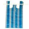 plastic colour-bar stripped t-shirt packaging bag with ROHS certificates