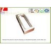 Custom Stainless steel machining rectangular housing with nickel plating for GPS tracking system