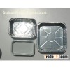 aluminum foil dairy Airline foil containers and lid