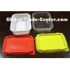 300ml White Disposable Ice Cream Cups , Rectangular Ice Cream Box