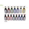 kuro Sumi Tattoo Ink Pigment 0.5 Oz 15 Color Set For Starter / Beginner